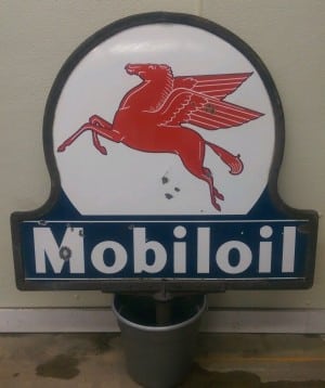 Sign History - Mobil 1950