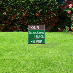 WE SELL TOPSOIL 18x24 Yard Sign WITH STAKE Corrugated Bandit BUSINESS LANDSCAPE 